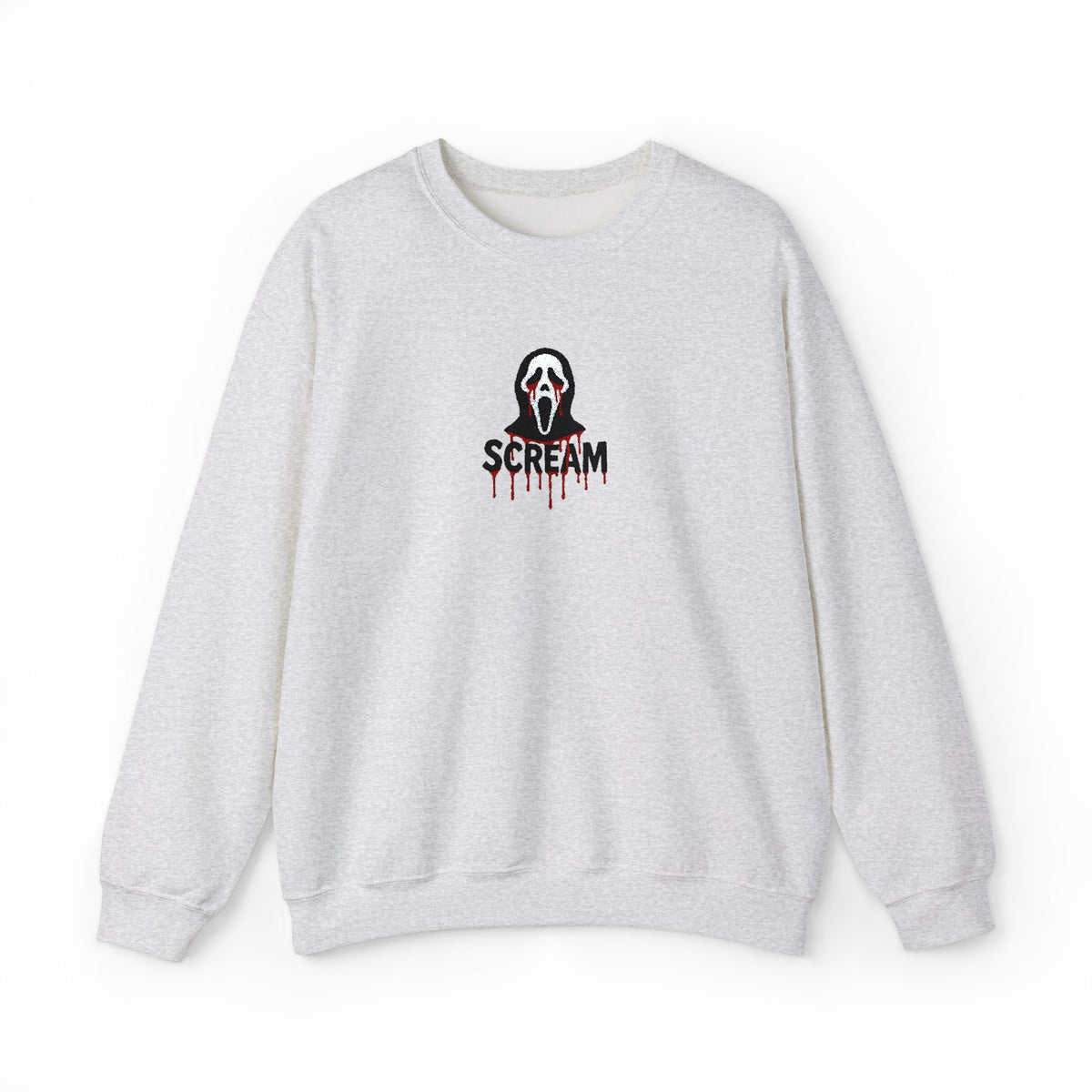 Scream Crewneck Sweatshirt (Embroidery)