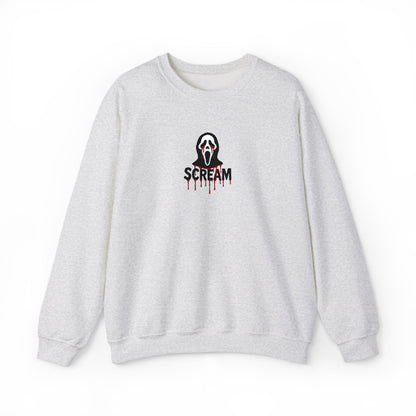 Scream Crewneck Sweatshirt (Embroidery)