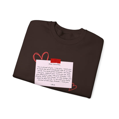 Caroline's Letter Crewneck Sweatshirt