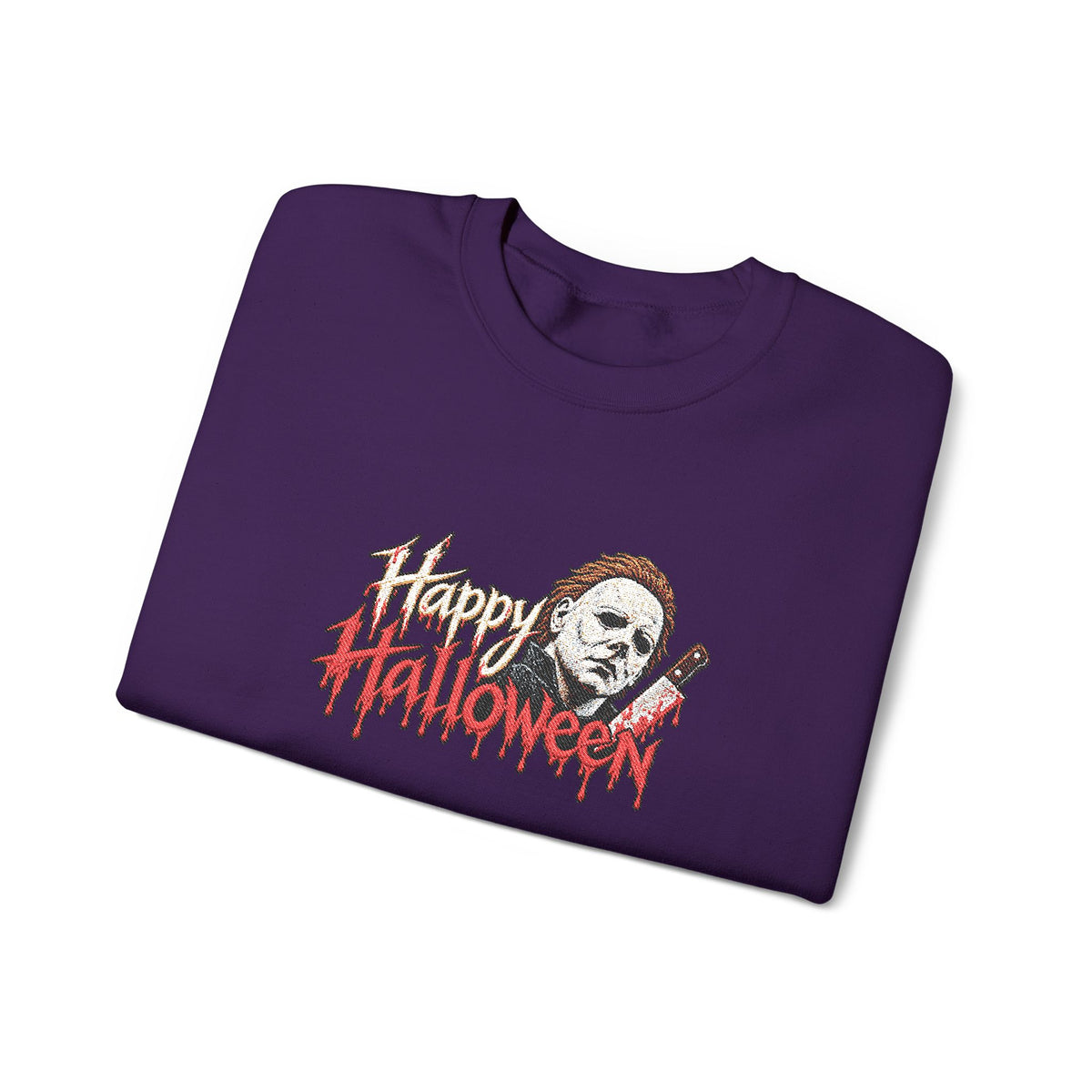Halloween Crewneck Sweatshirt (Embroidery)