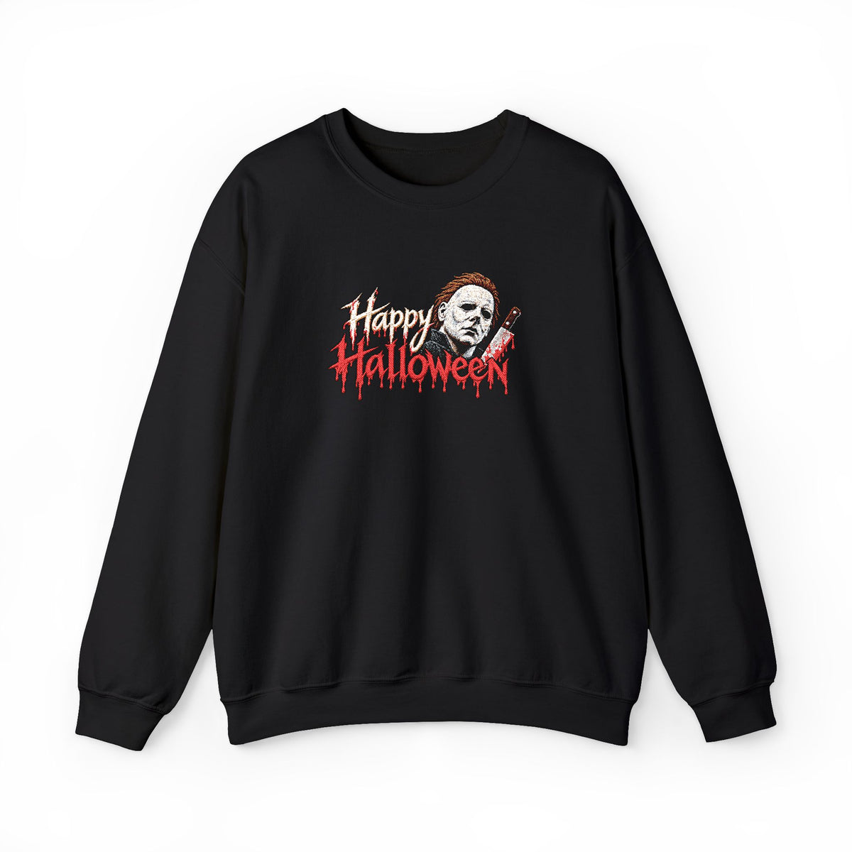 Halloween Crewneck Sweatshirt (Embroidery)