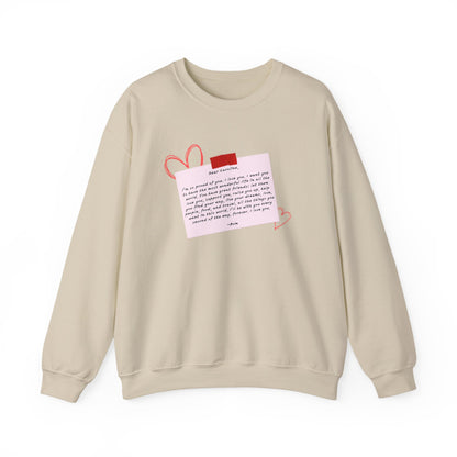 Caroline's Letter Crewneck Sweatshirt