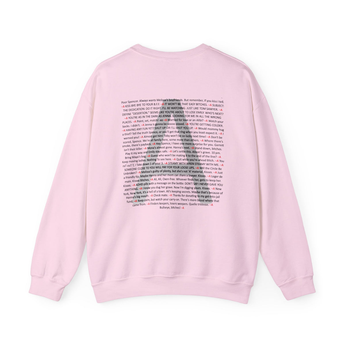 Your Favorite Liar Spencer's Txts Crewneck Sweatshirt