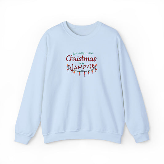 All I Want... Crewneck Sweatshirt (Embroidery)