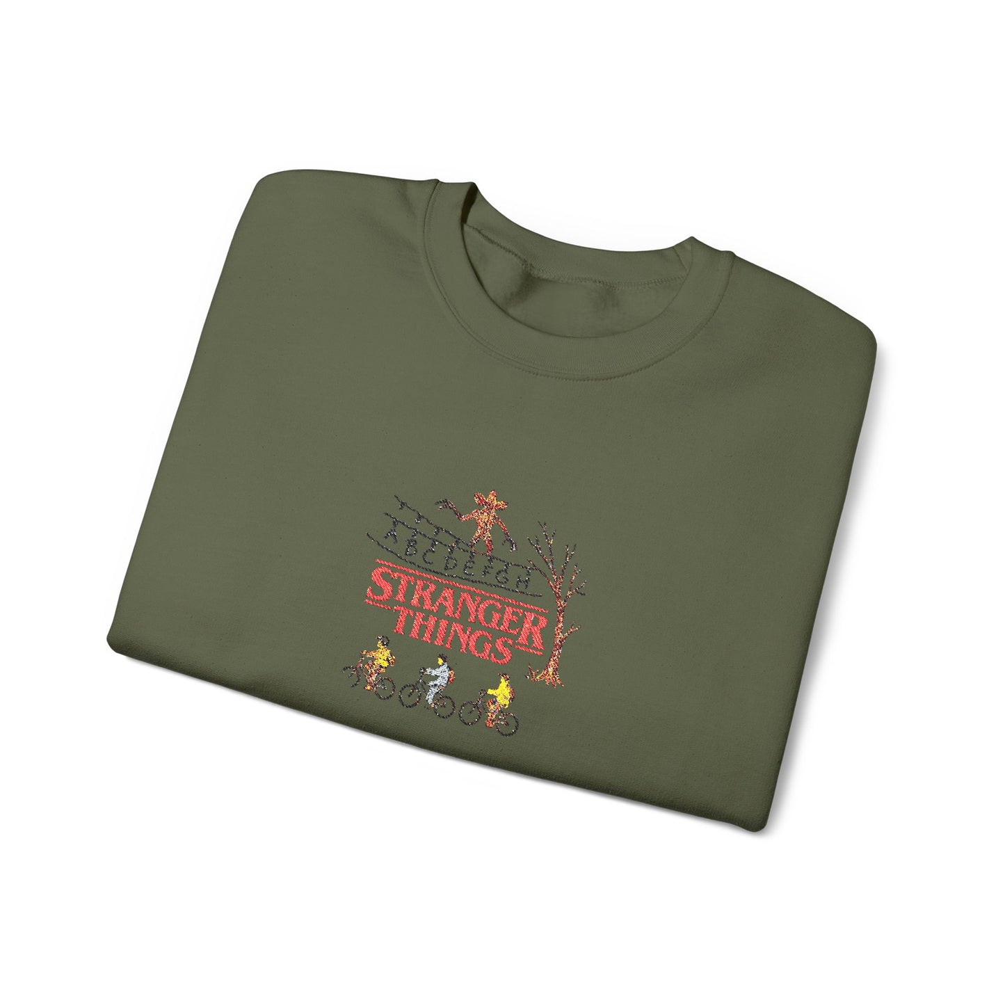 Ultimate Stranger Things Crewneck Sweatshirt (Embroidery)