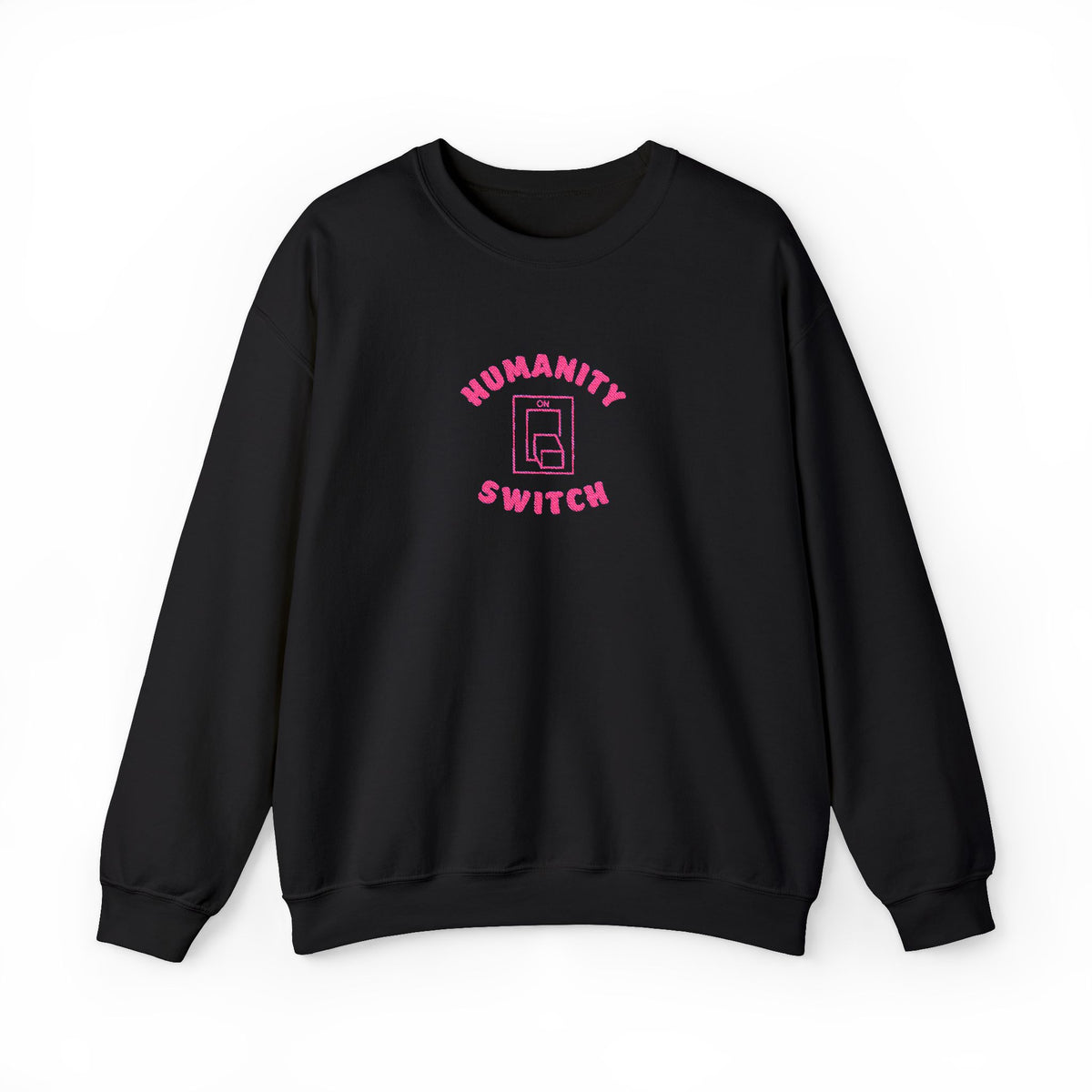 Humanity Switch Crewneck Sweatshirt (Embroidery)