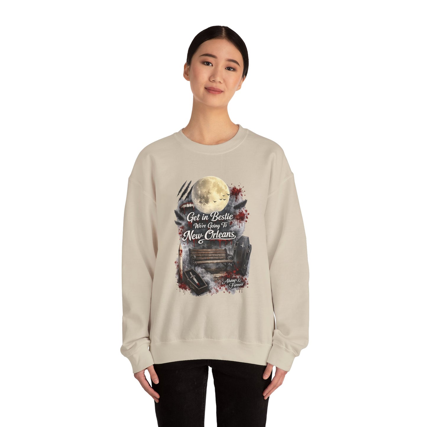 Get in Bestie (New Orleans) Crewneck Sweatshirt