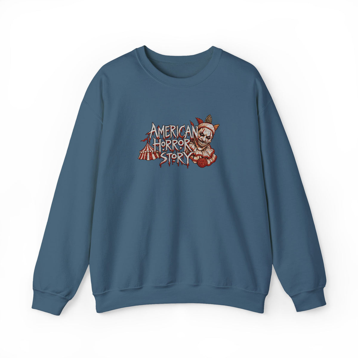 Twisty the Clown Crewneck Sweatshirt (Embroidery)