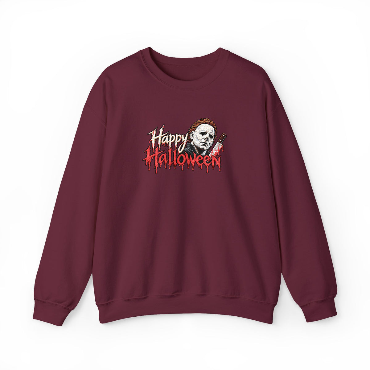 Halloween Crewneck Sweatshirt (Embroidery)