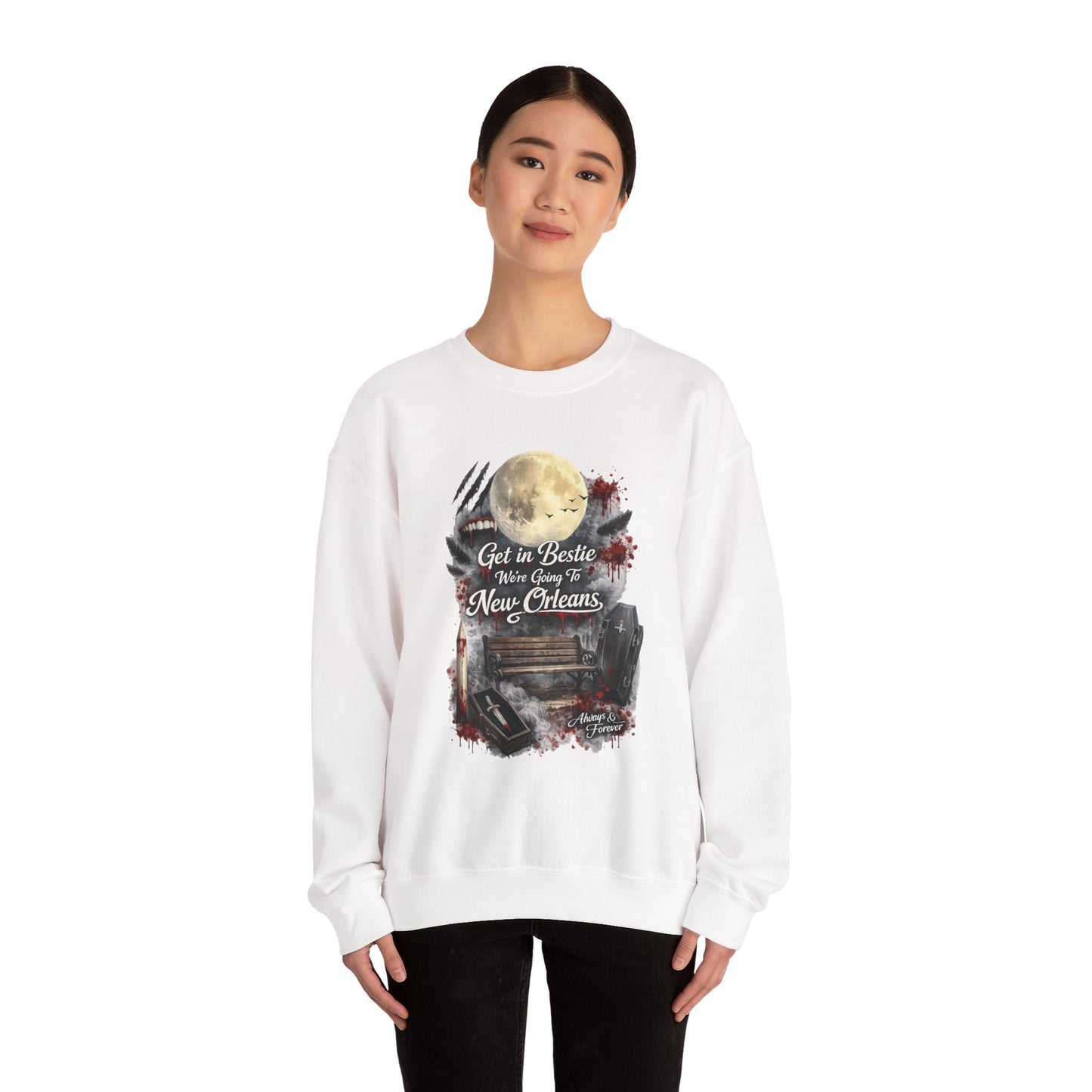 Get in Bestie (New Orleans) Crewneck Sweatshirt