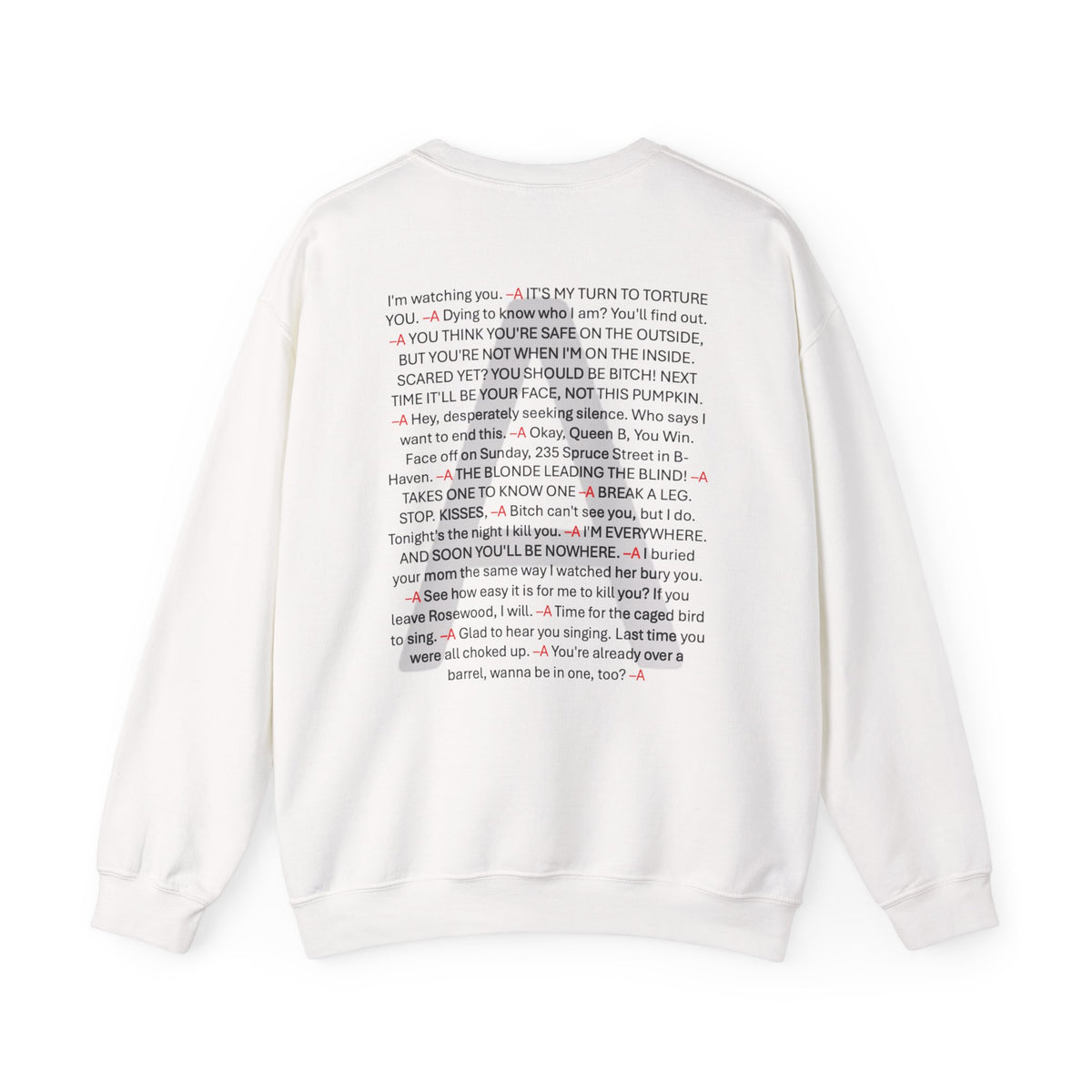 Your Favorite Liar Alison's Txts Crewneck Sweatshirt