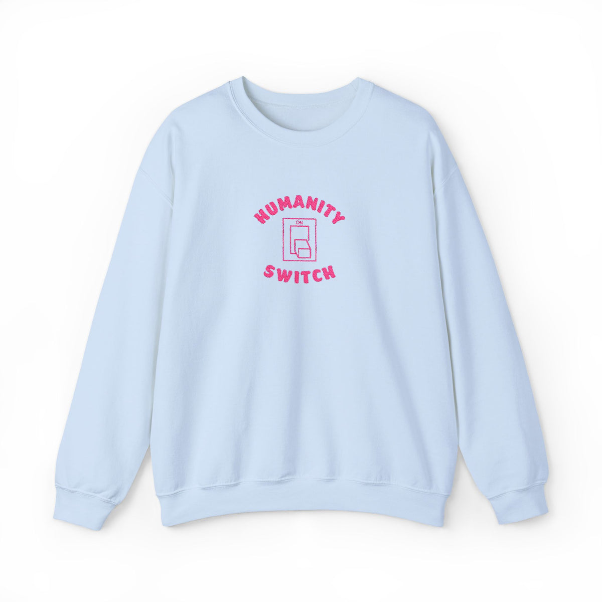 Humanity Switch Crewneck Sweatshirt (Embroidery)