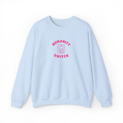 Humanity Switch Crewneck Sweatshirt (Embroidery)