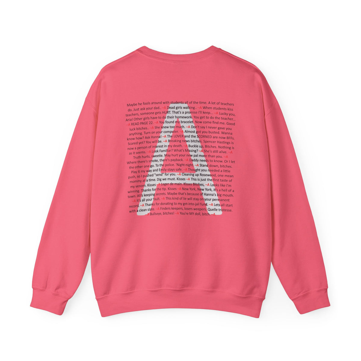 Your Favorite Liar Aria's Txts Crewneck Sweatshirt