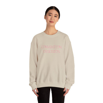 Convention Obsession Crewneck Sweatshirt (Embroidery)