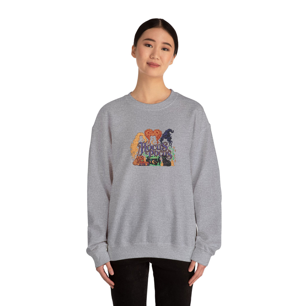 Hocus Pocus Crewneck Sweatshirt (Embroidery)