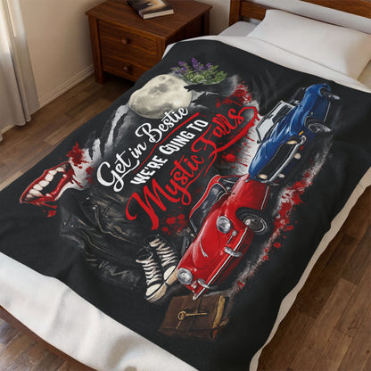 Mystic Falls Velveteen Plush Blanket