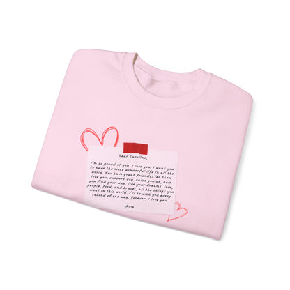 Caroline's Letter Crewneck Sweatshirt