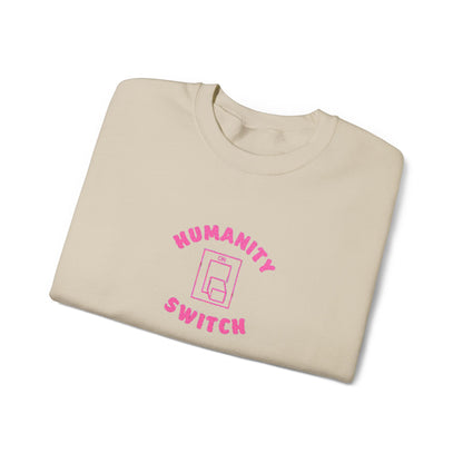 Humanity Switch Crewneck Sweatshirt (Embroidery)
