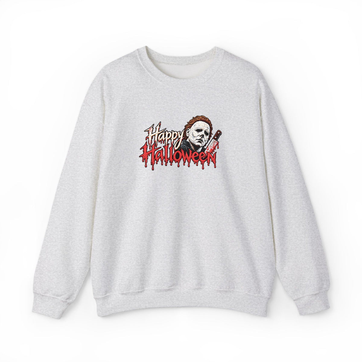 Halloween Crewneck Sweatshirt (Embroidery)