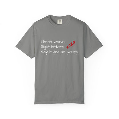 3 Words, 8 Letters Gossip Girl T-Shirt