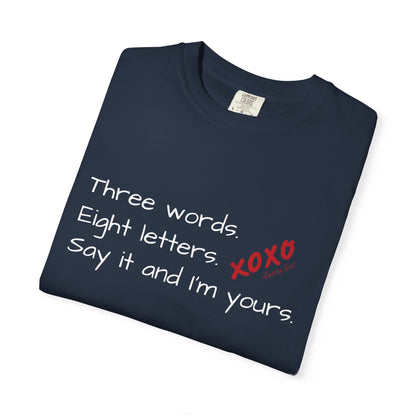 3 Words, 8 Letters Gossip Girl T-Shirt