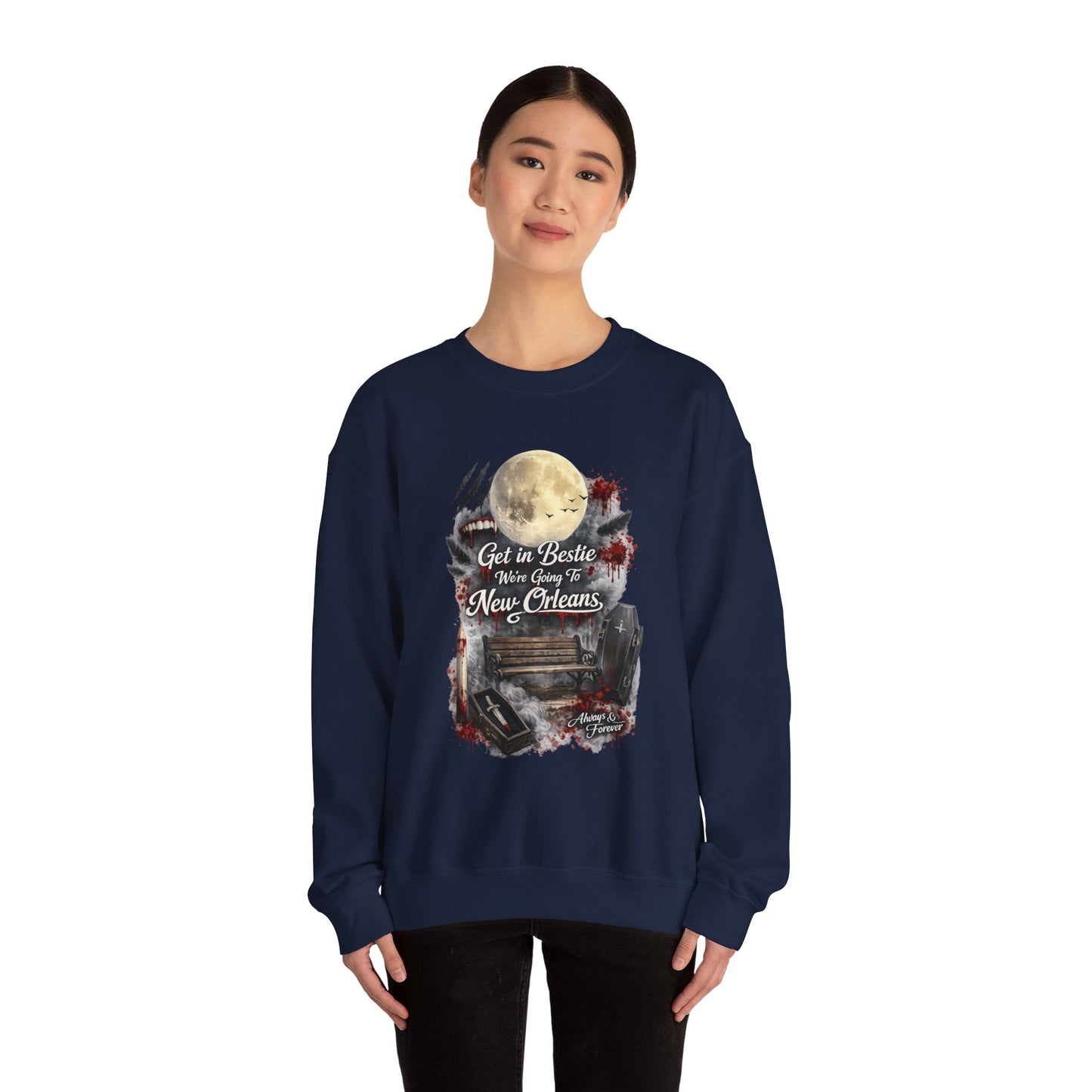 Get in Bestie (New Orleans) Crewneck Sweatshirt