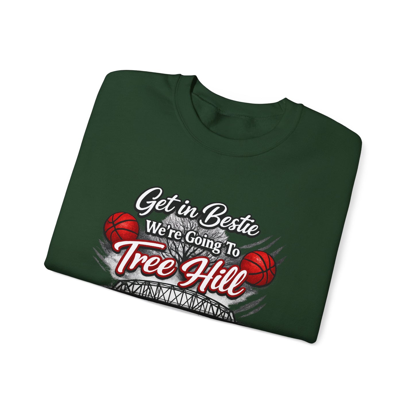 Get in Bestie (Tree Hill) Crewneck Sweatshirt