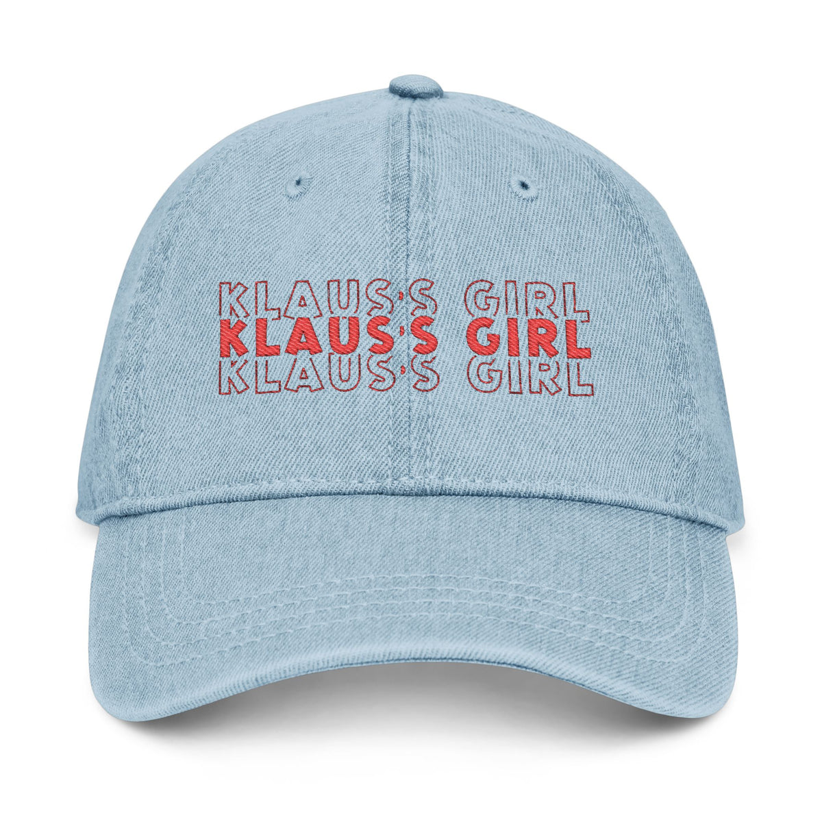 Klaus's Girl Denim Hat (Embroidery)