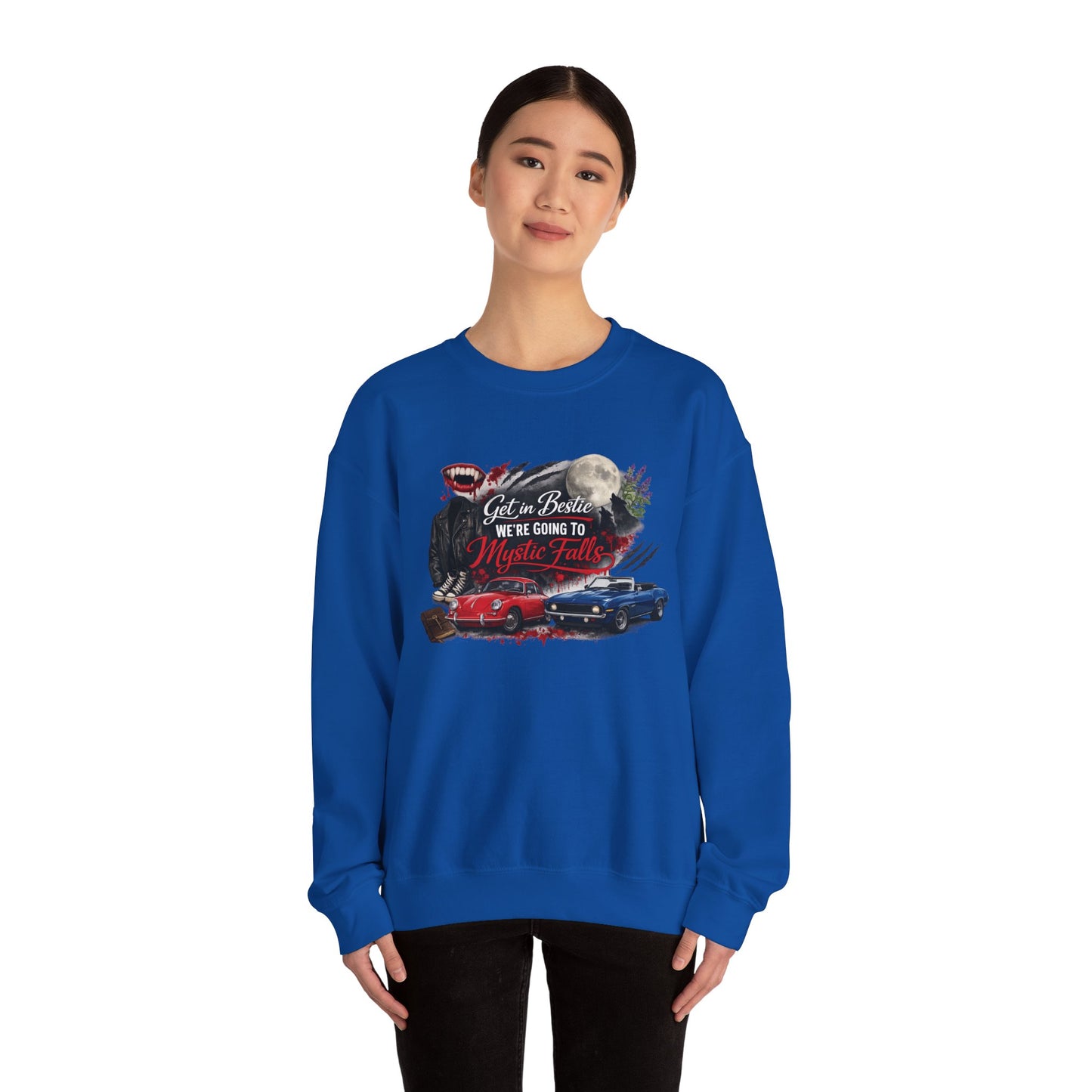 Get in Bestie (Mystic Falls) Crewneck Sweatshirt