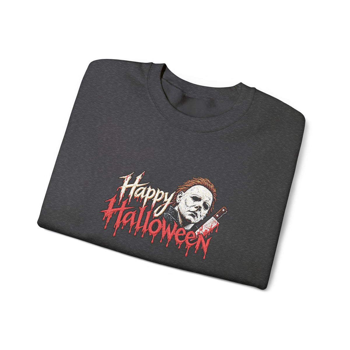 Halloween Crewneck Sweatshirt (Embroidery)
