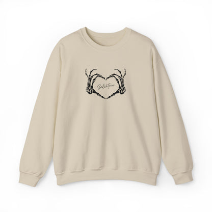 Skeletal Salvatore Crewneck Sweatshirt (Embroidery)