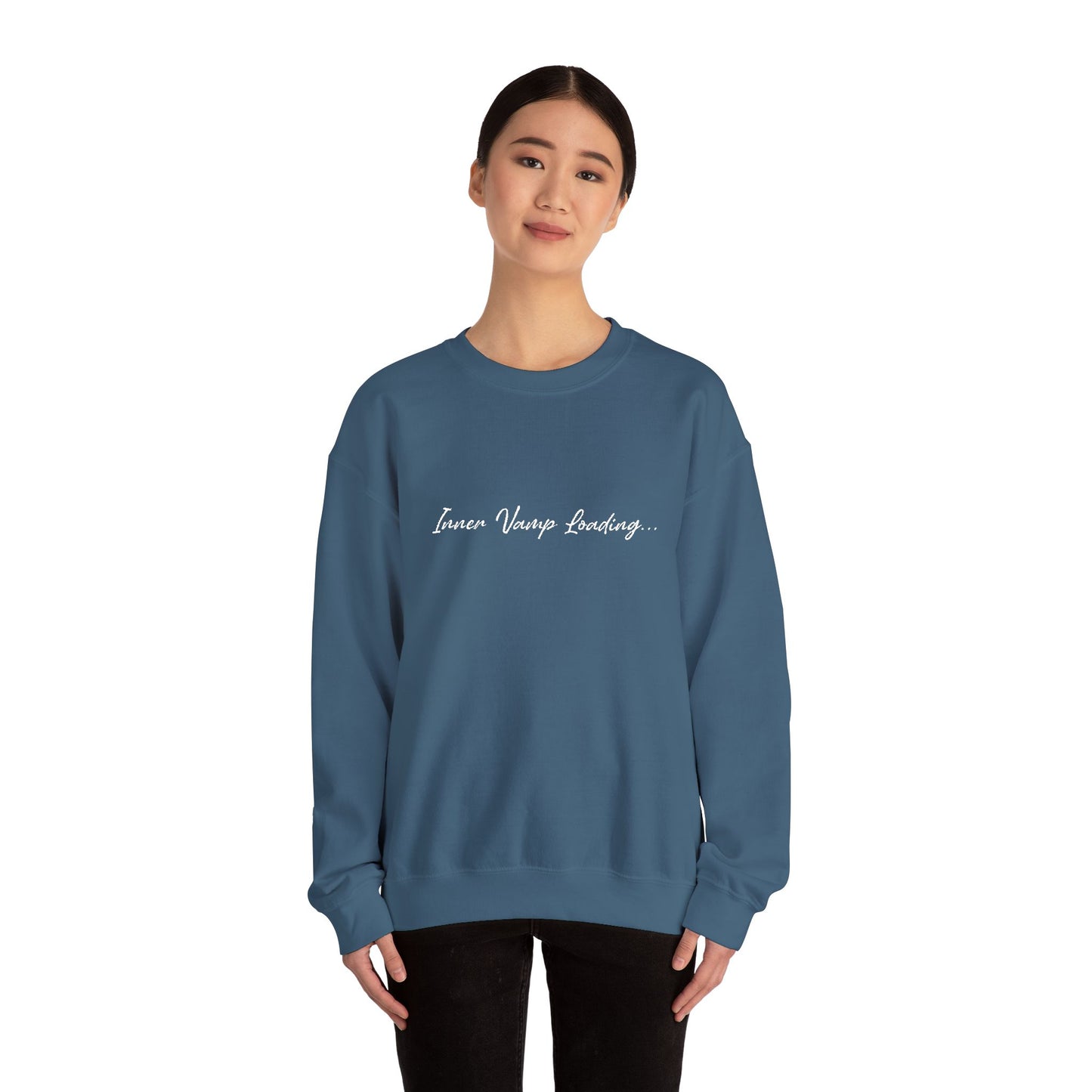 Inner Vamp Loading Crewneck Sweatshirt (Embroidery)