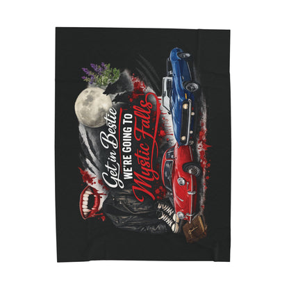 Mystic Falls Velveteen Plush Blanket