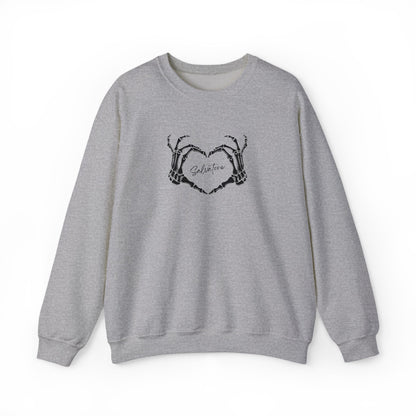Skeletal Salvatore Crewneck Sweatshirt (Embroidery)