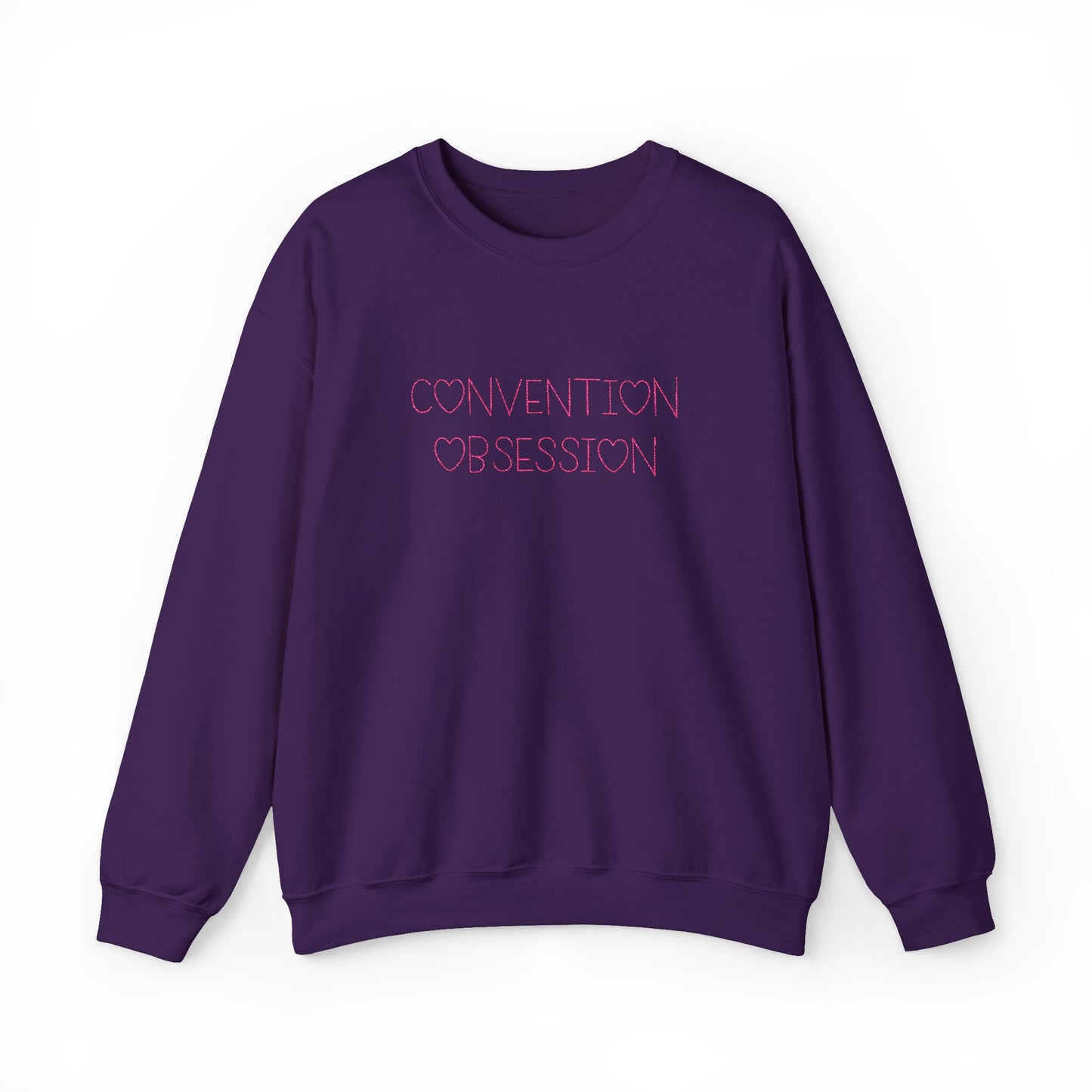 Convention Obsession Crewneck Sweatshirt (Embroidery)