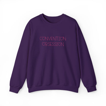 Convention Obsession Crewneck Sweatshirt (Embroidery)