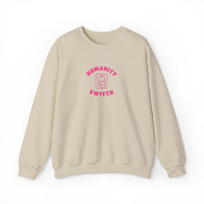 Humanity Switch Crewneck Sweatshirt (Embroidery)
