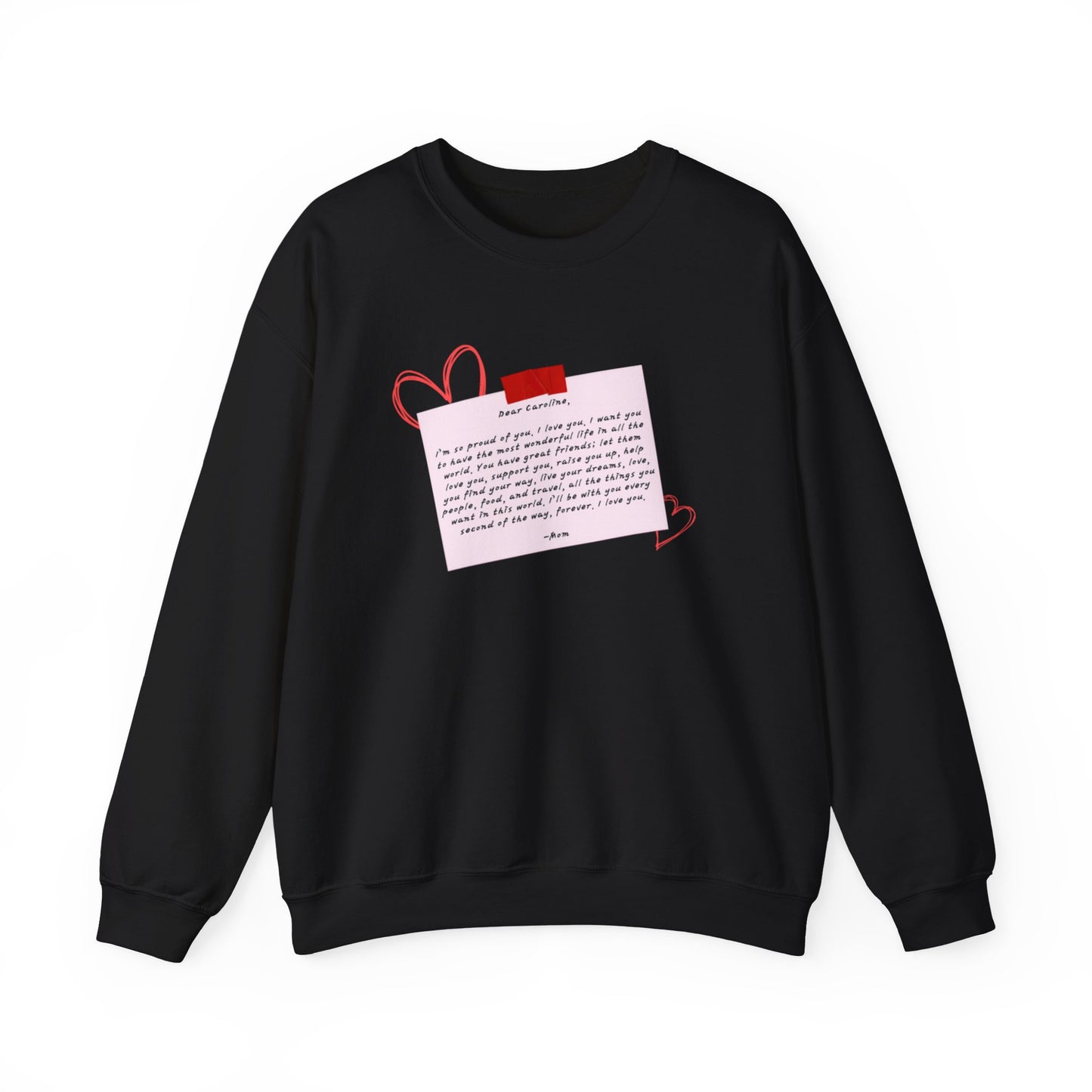 Caroline's Letter Crewneck Sweatshirt