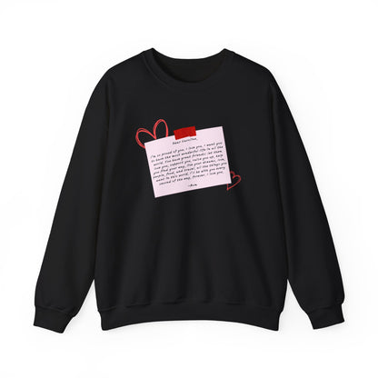 Caroline's Letter Crewneck Sweatshirt