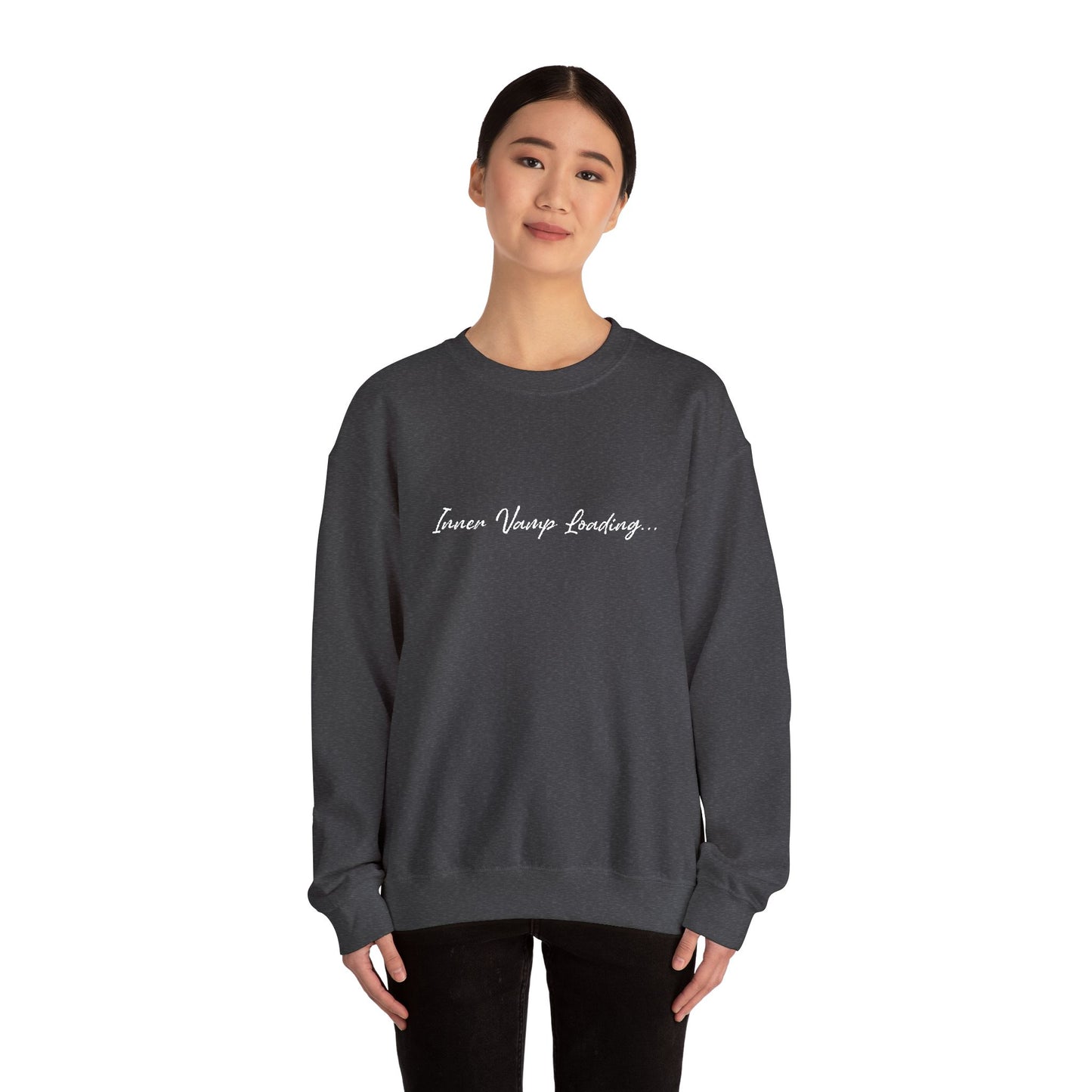 Inner Vamp Loading Crewneck Sweatshirt (Embroidery)