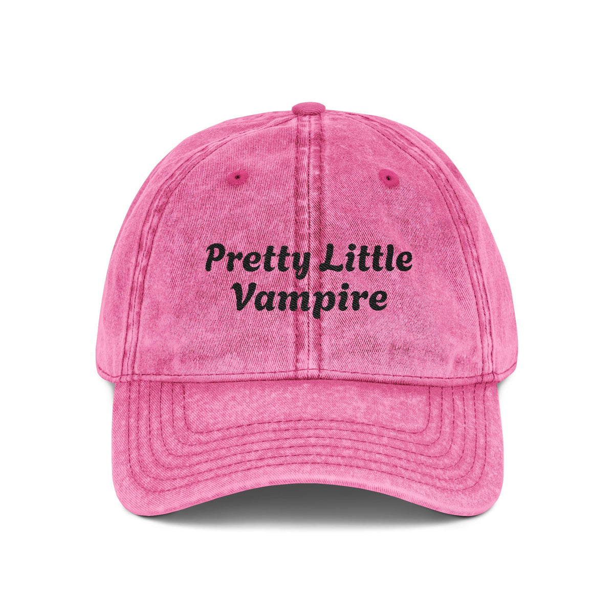 Pretty Little Vampire Vintage Cap (Embroidery)
