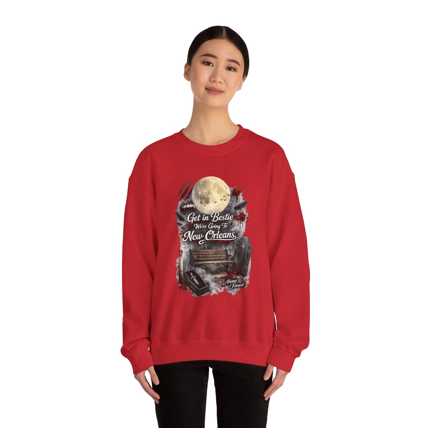 Get in Bestie (New Orleans) Crewneck Sweatshirt