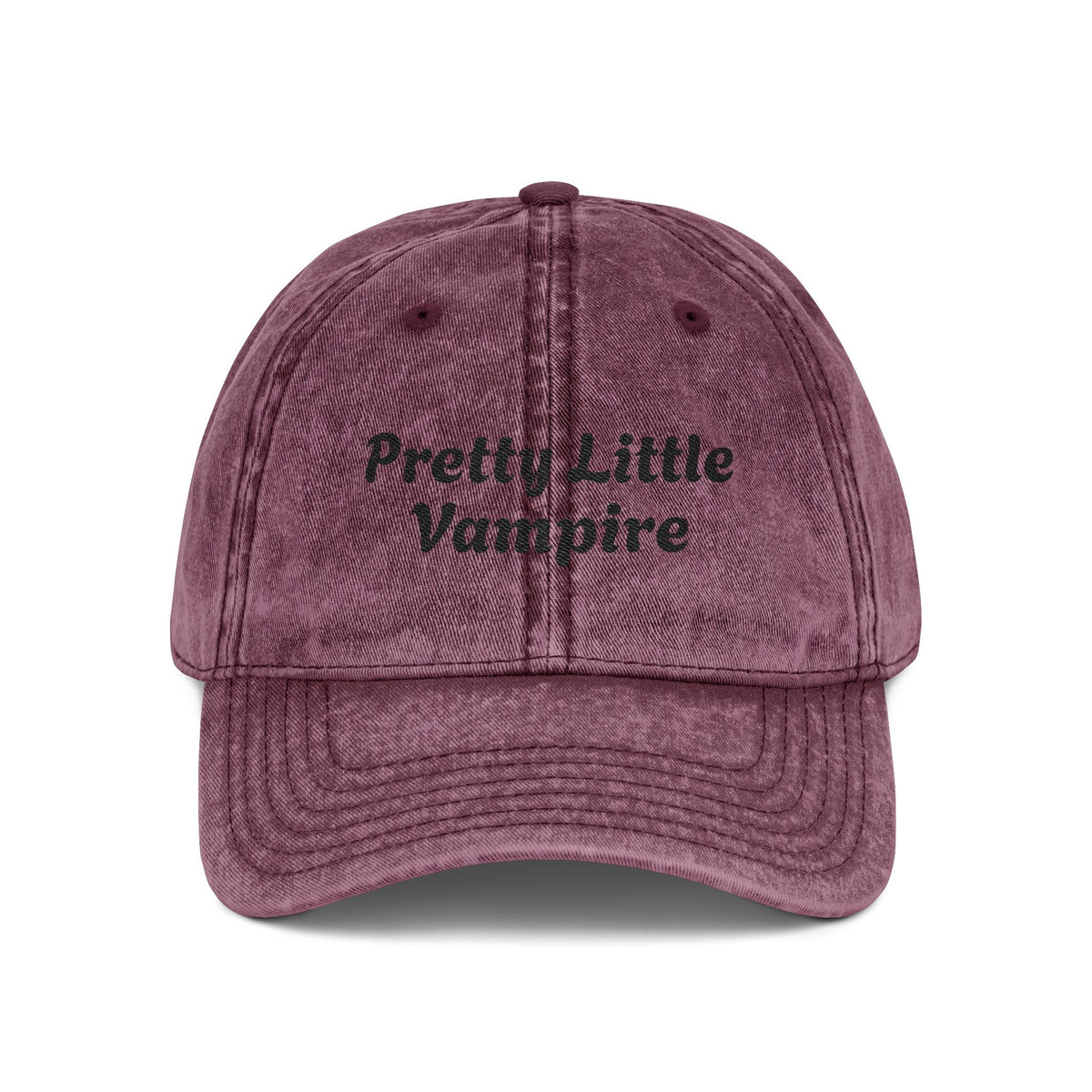Pretty Little Vampire Vintage Cap (Embroidery)