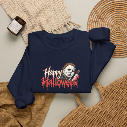 Halloween Crewneck Sweatshirt (Embroidery)