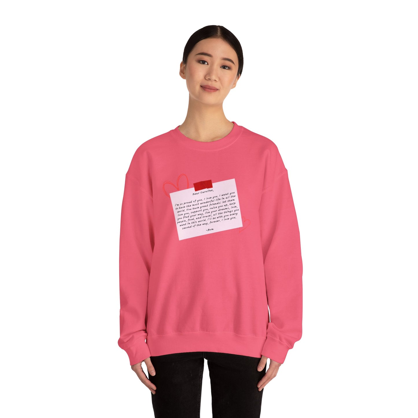 Caroline's Letter Crewneck Sweatshirt