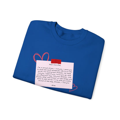 Caroline's Letter Crewneck Sweatshirt