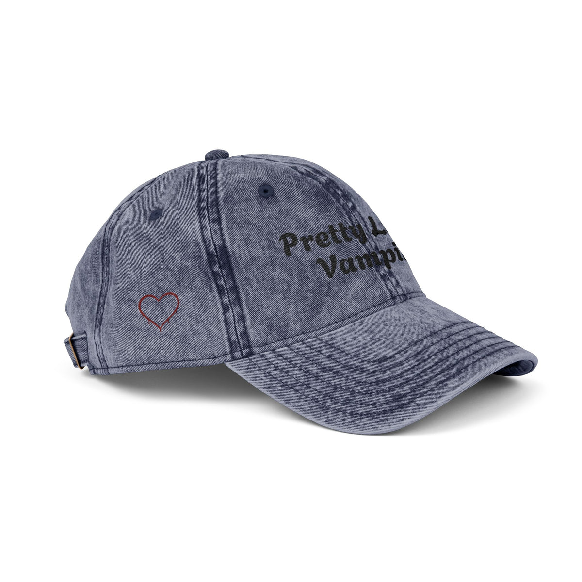 Pretty Little Vampire Vintage Cap (Embroidery)