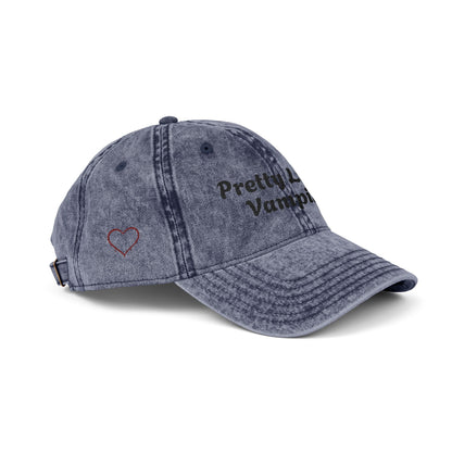 Pretty Little Vampire Vintage Cap (Embroidery)