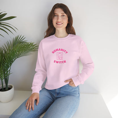 Humanity Switch Crewneck Sweatshirt (Embroidery)